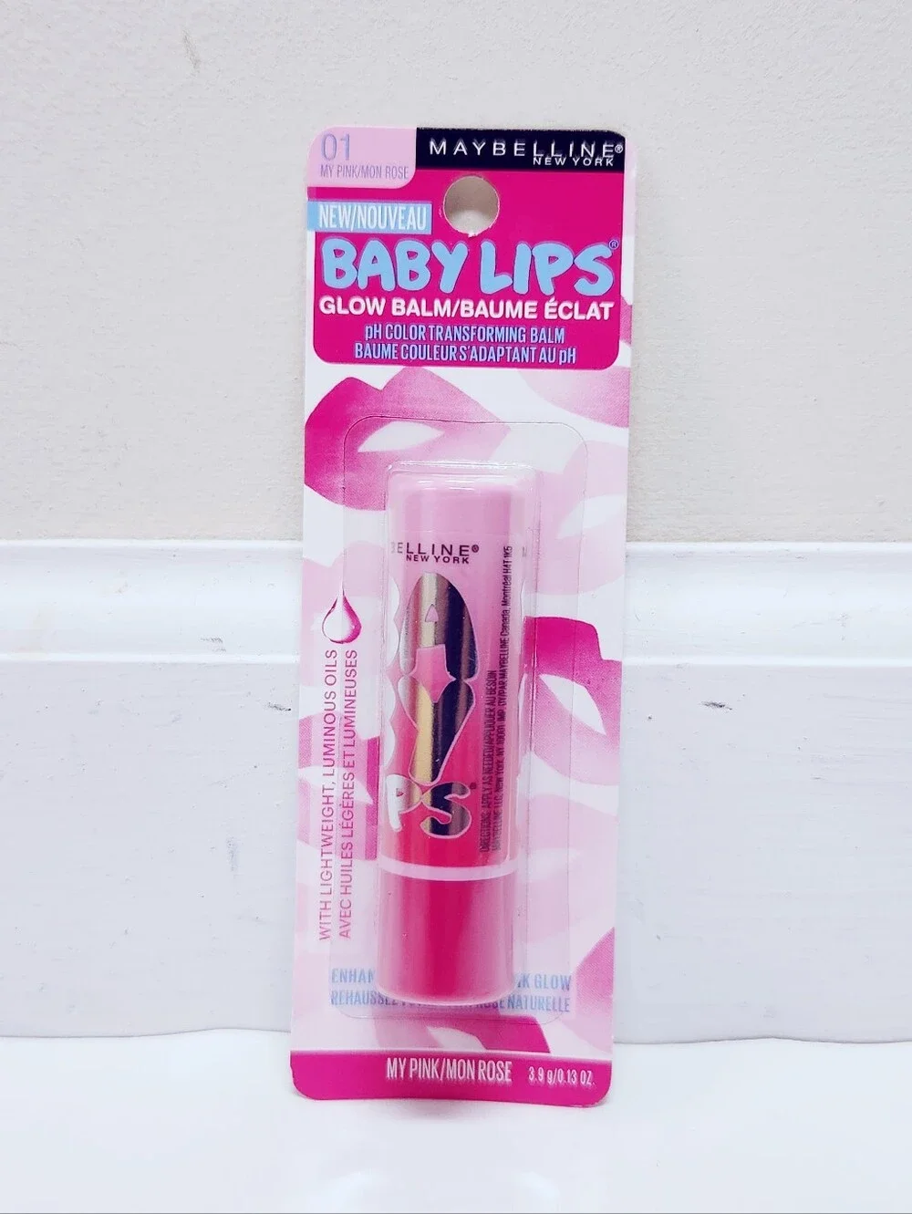 ⭐4/$15 Maybelline Baby Lips Glow Balm My Pink